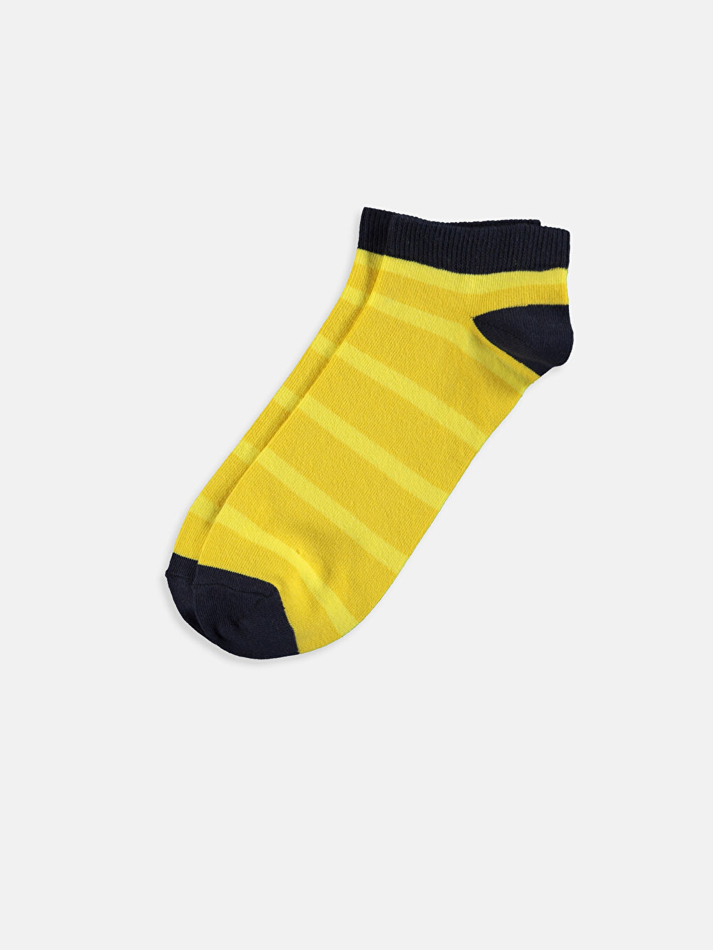 Karışık Renk İpliği Boyalı Patik Çorap-4