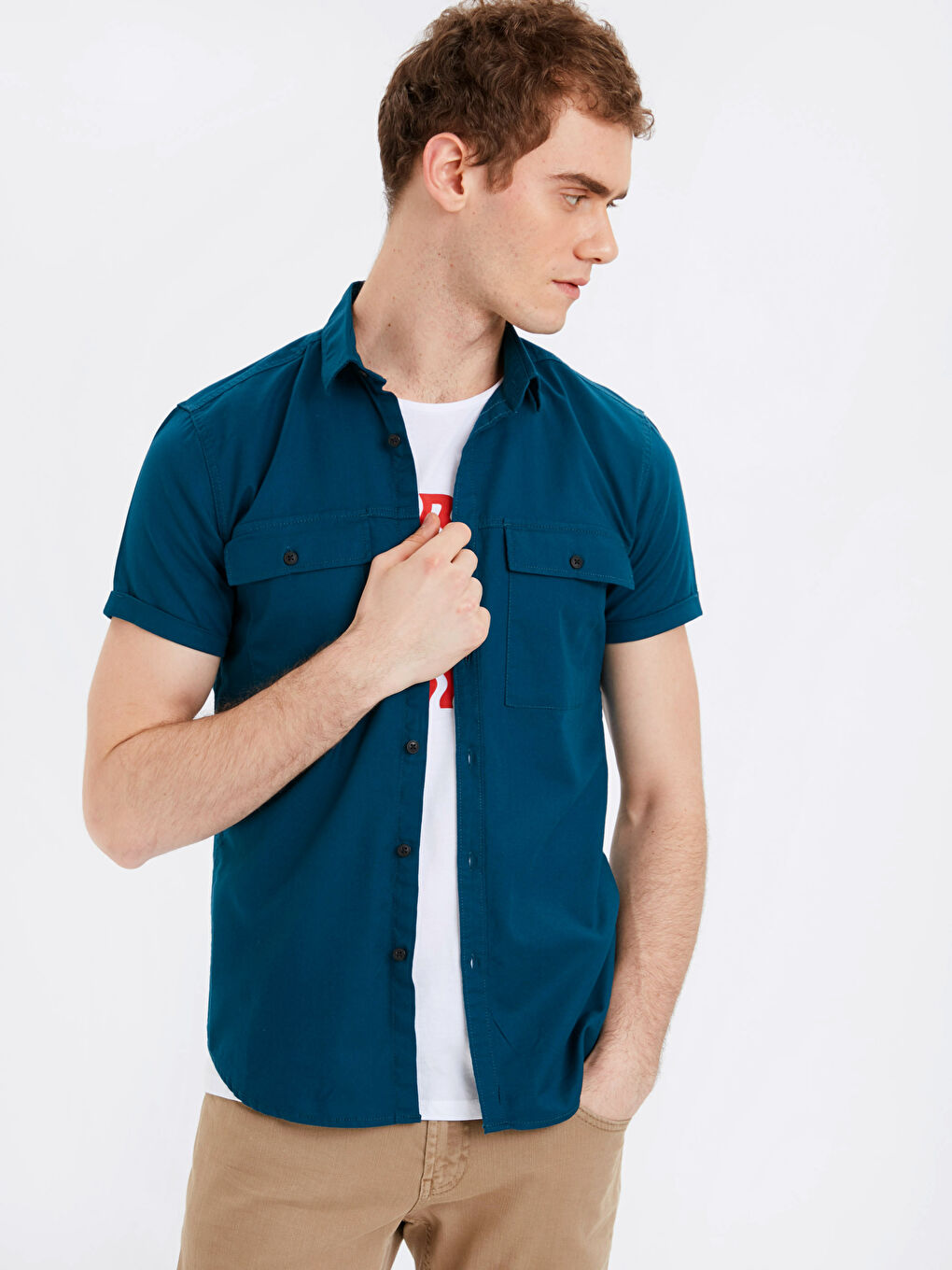 قميص بترولي رجال