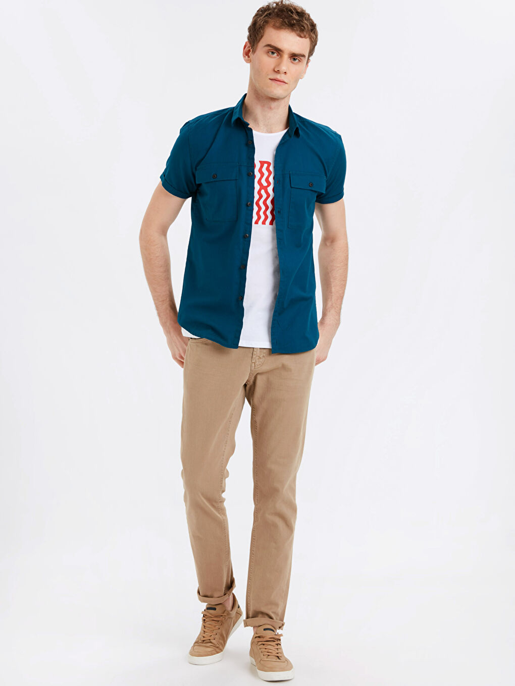 قميص بترولي رجال-2