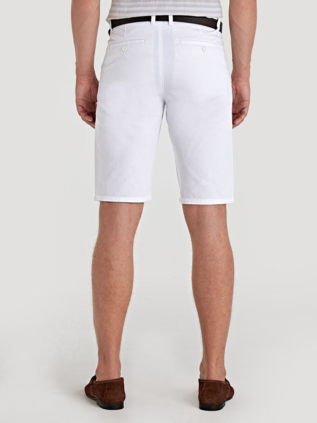LCWAIKIKI Classic Regular Fit Twill Bermuda Shorts -9S7505Z8-E5X