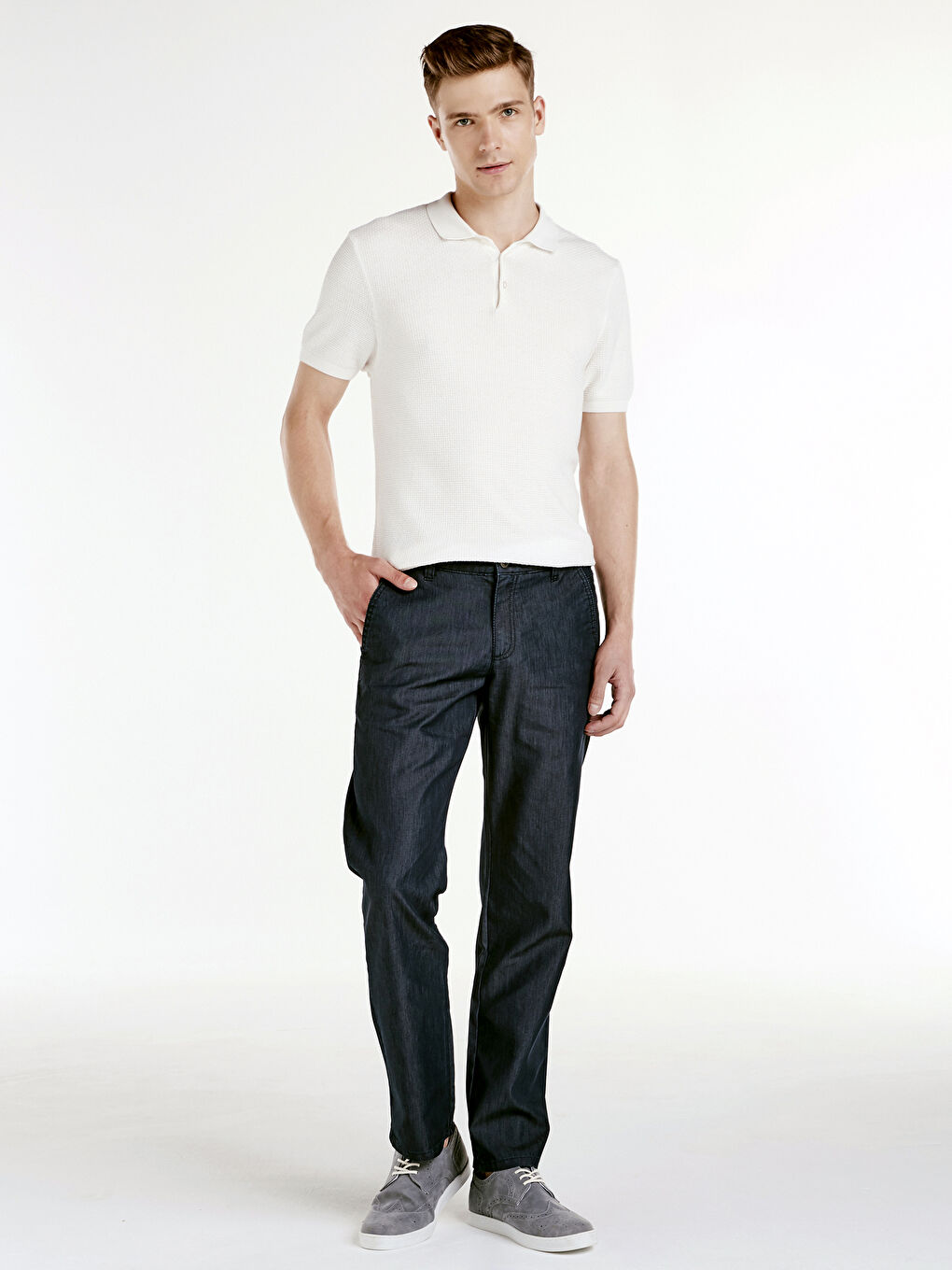 İndigo 790 Rahat Kalıp Erkek Jean Pantolon