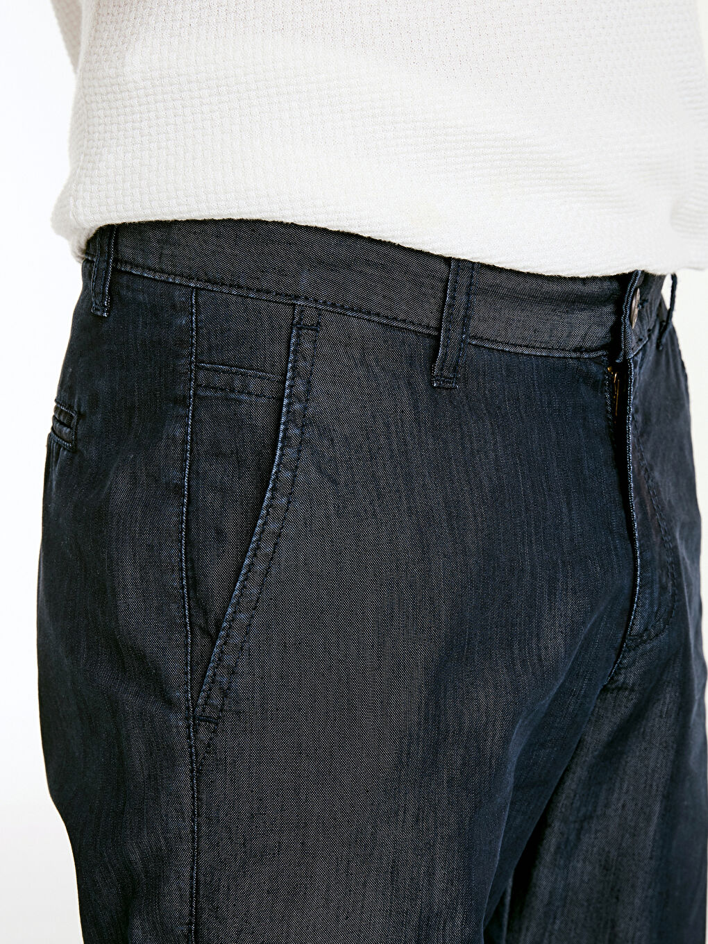 İndigo 790 Rahat Kalıp Erkek Jean Pantolon-3