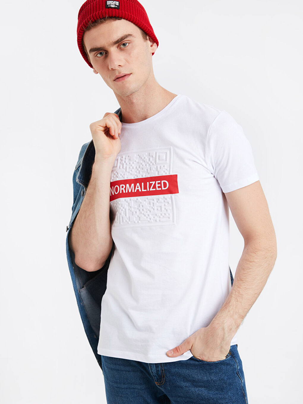 Optik Beyaz Tişört