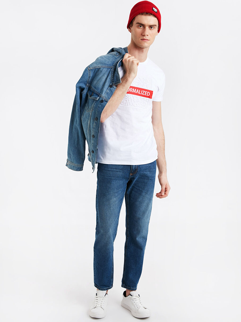 Optik Beyaz Tişört-2