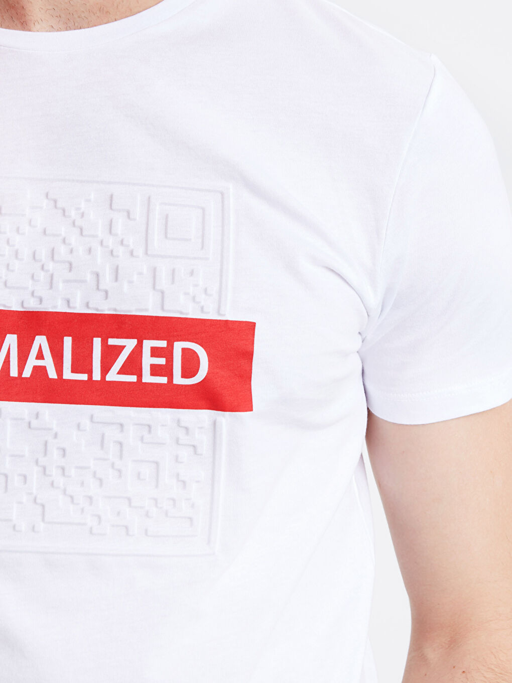 Optik Beyaz Tişört-3