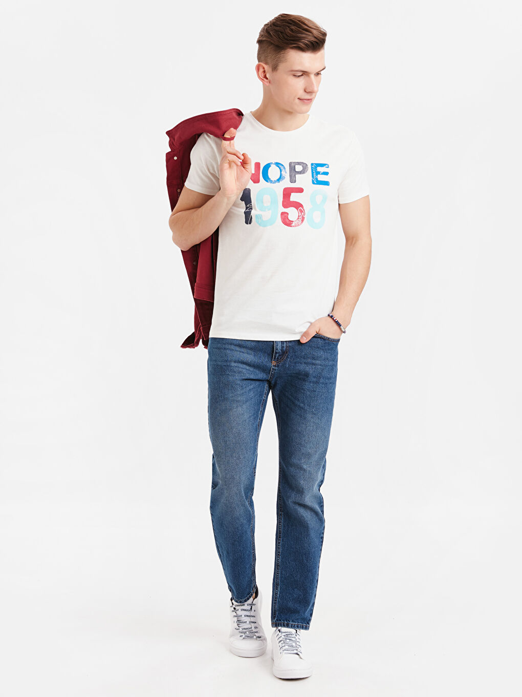 T-shirt ÉCROU Homme-2