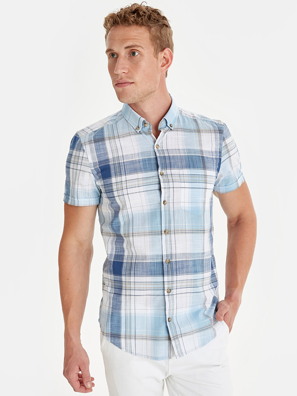 Poplin Men's Shirt-1