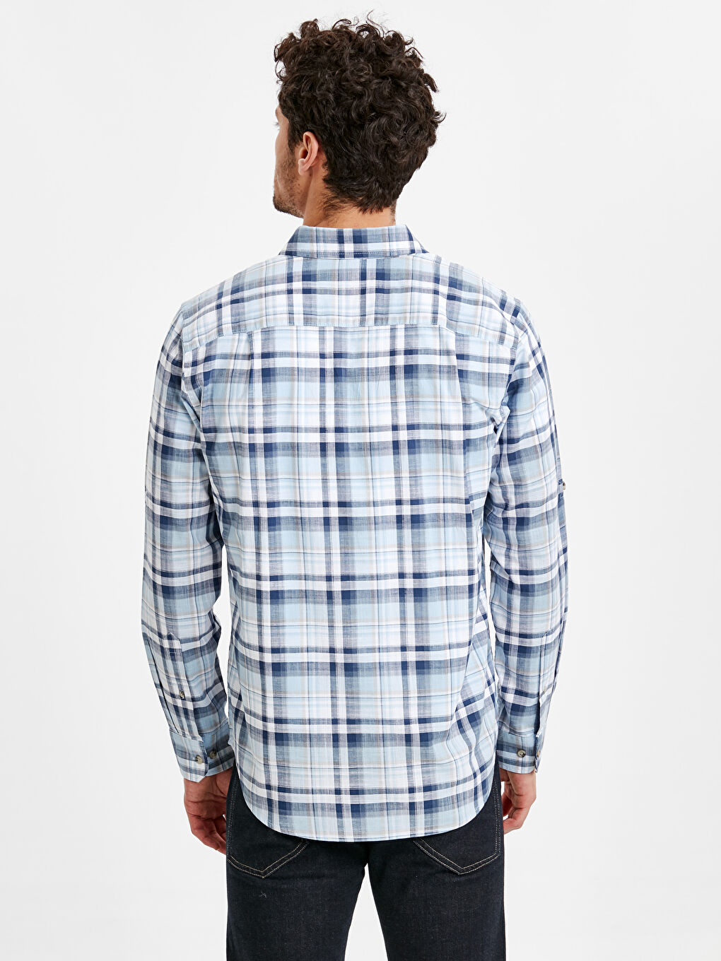 Chemise BLEU Homme-1