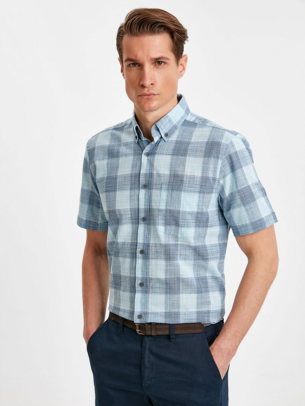 Man TURQUOISE Shirt