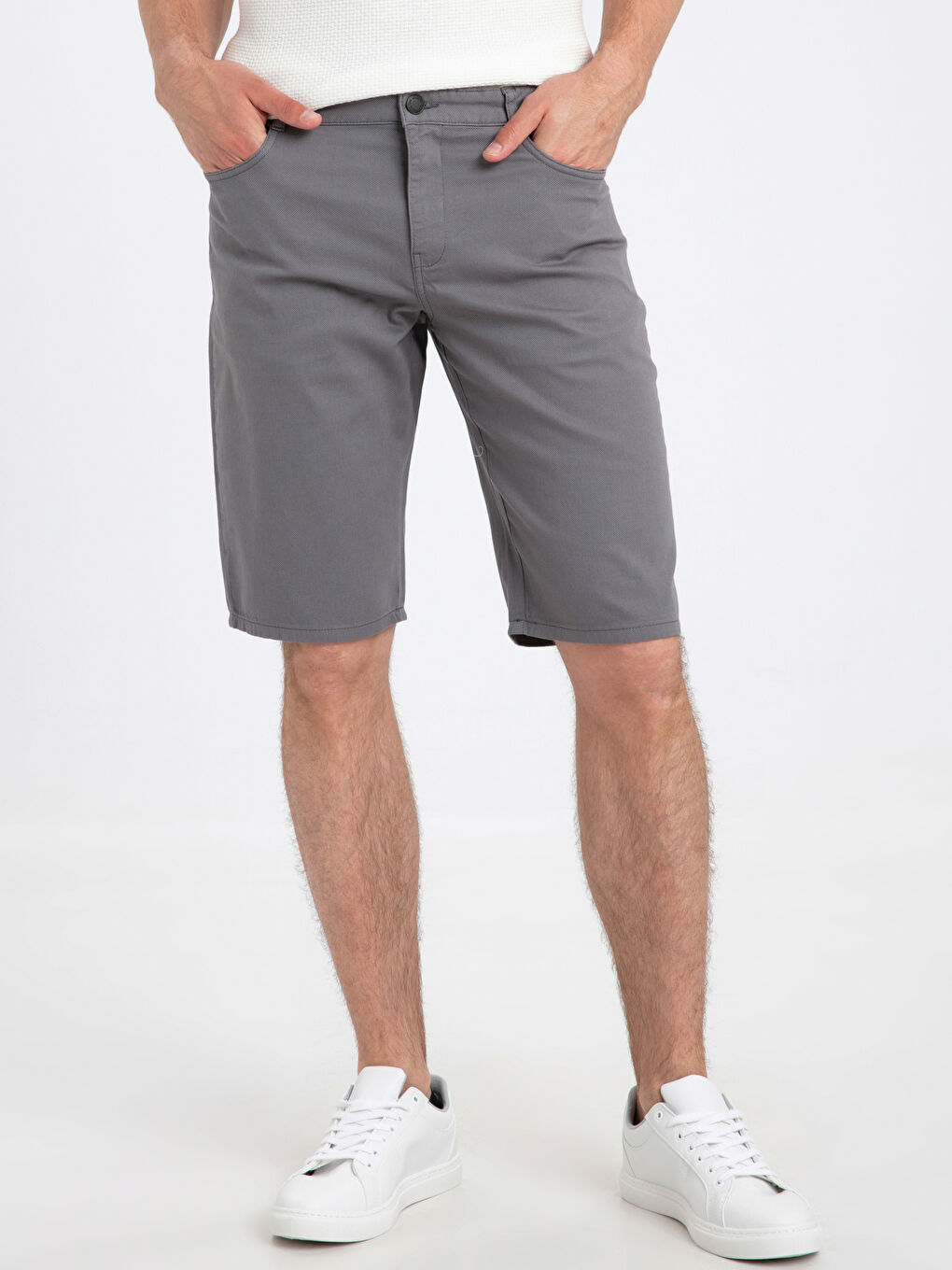 Man GREY Shorts-1