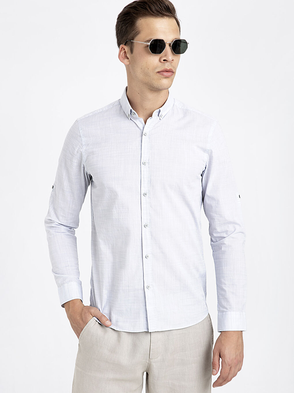 Man BLUE Shirt -9S8018Z8-CUN