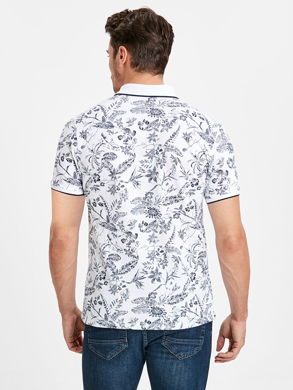 Чоловік БІЛИЙ Футболка-1