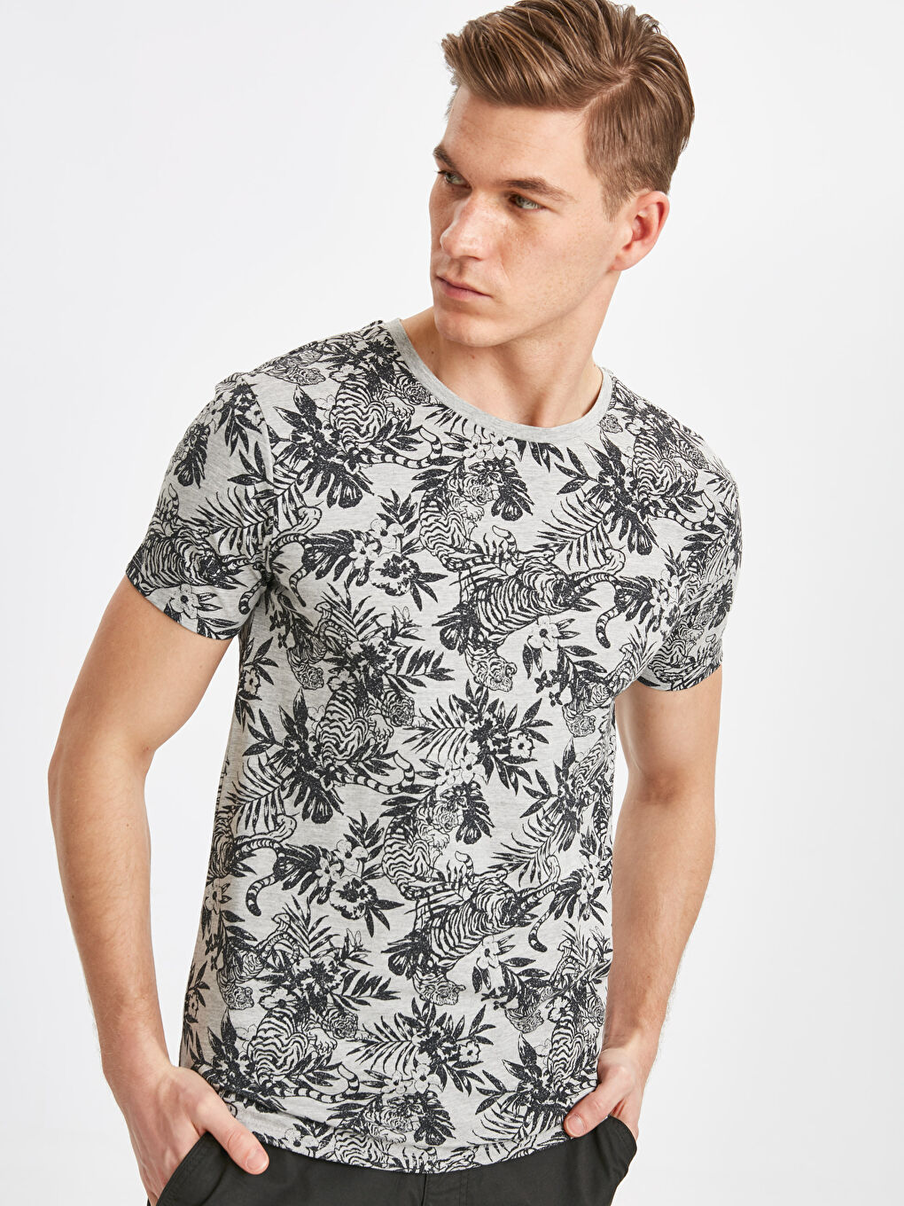 Чоловік СІРИЙ Футболка