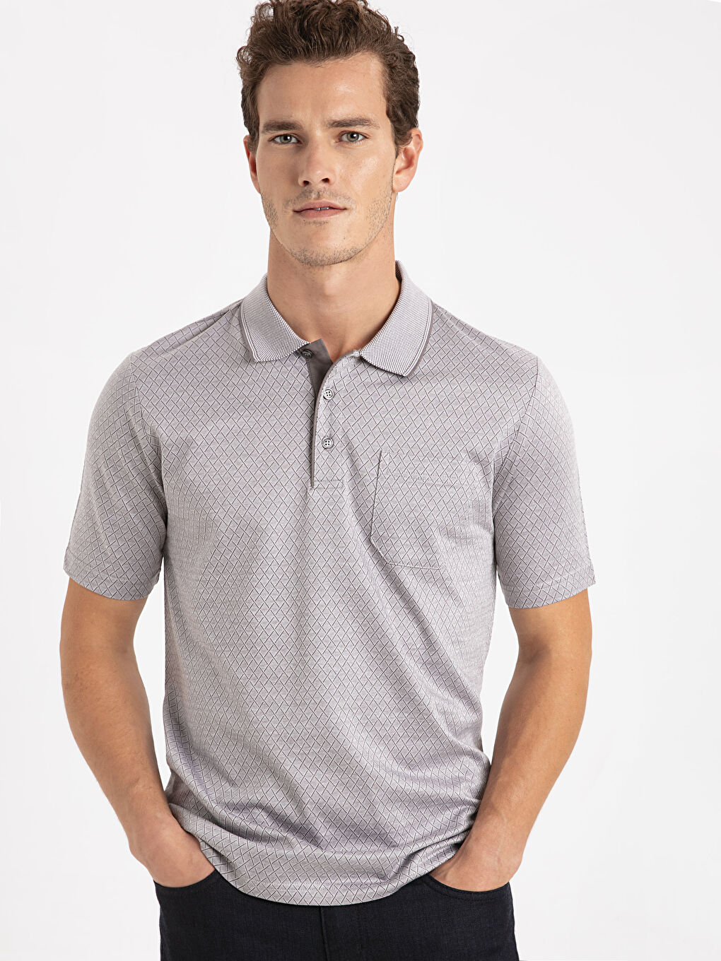 Man BEIGE T-Shirt-1
