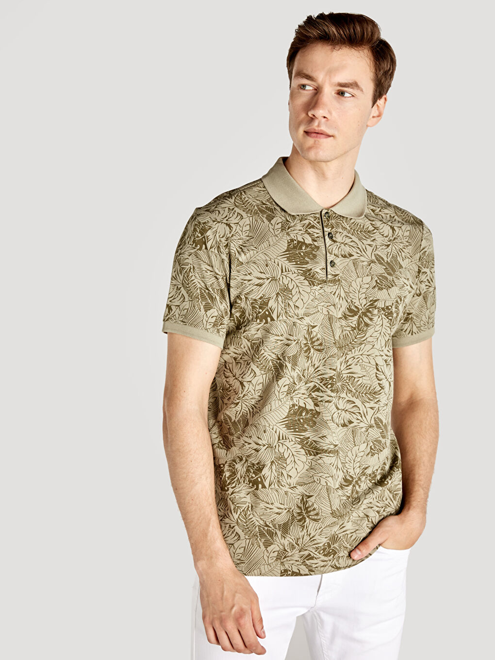 Man KHAKI T-Shirt-1