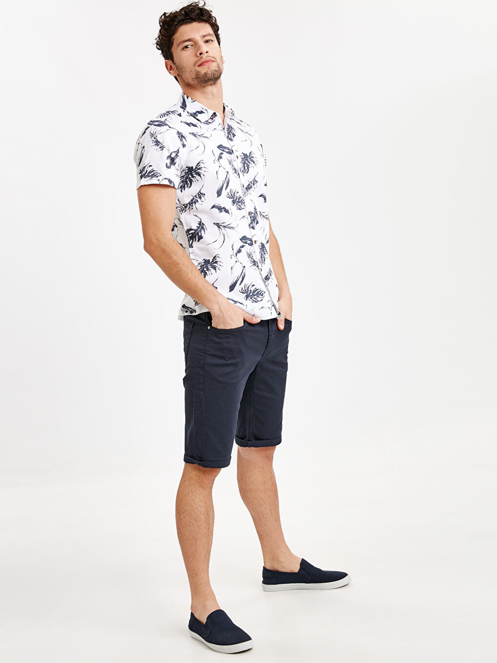 Man NAVY Shorts