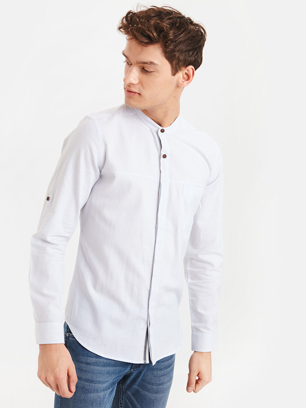 Чоловік СИНІЙ Сорочка