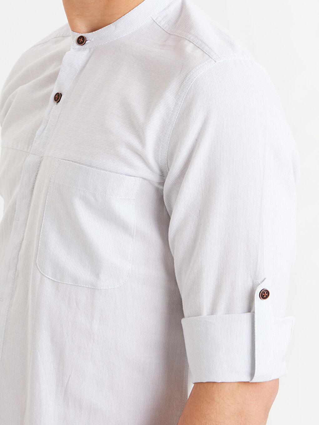 Чоловік СИНІЙ Сорочка-3