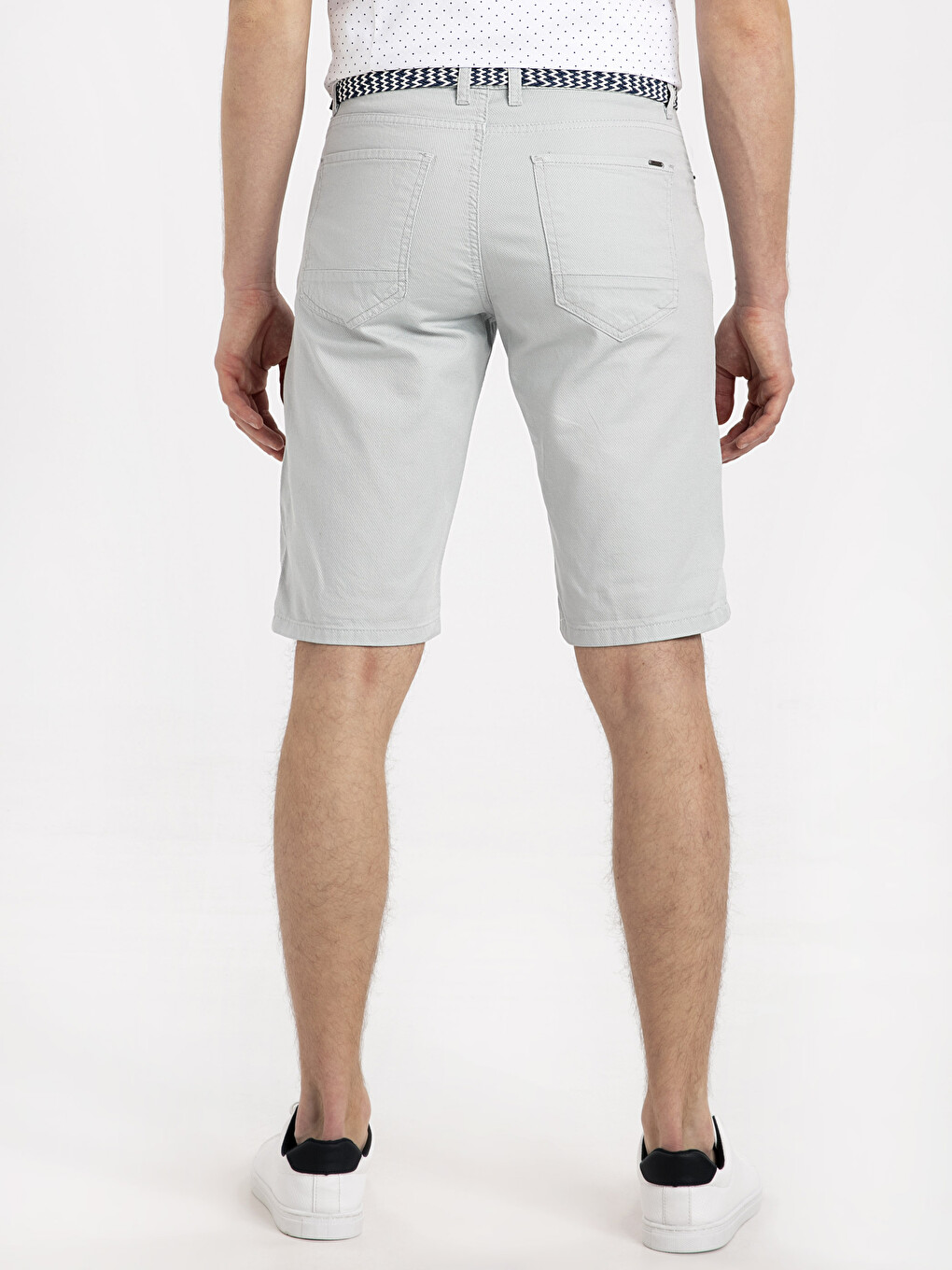 Man Grey Shorts-2