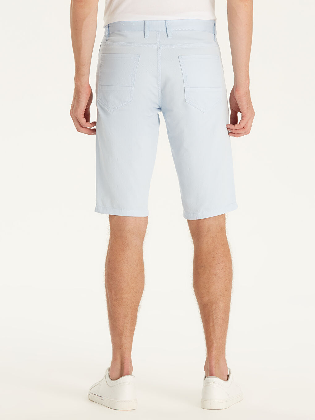 Mavi Regular Fit Bermuda Şort-7