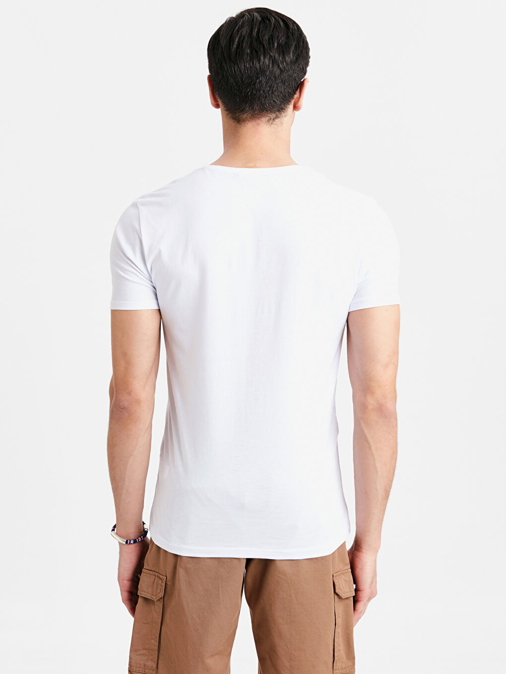 Чоловік БІЛИЙ Футболка-1