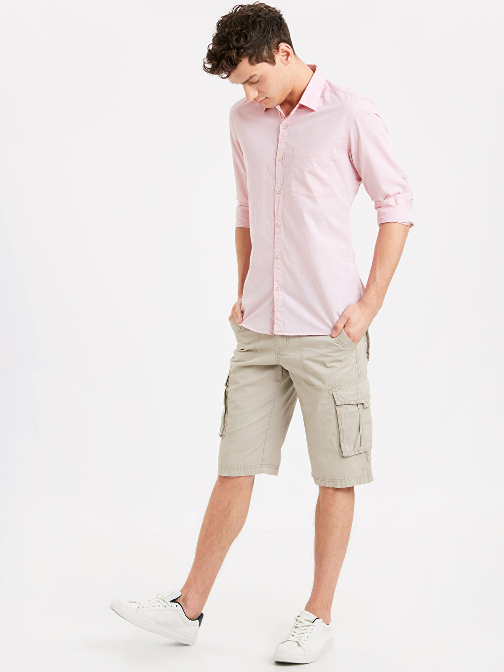 Man Pink Shirt-2