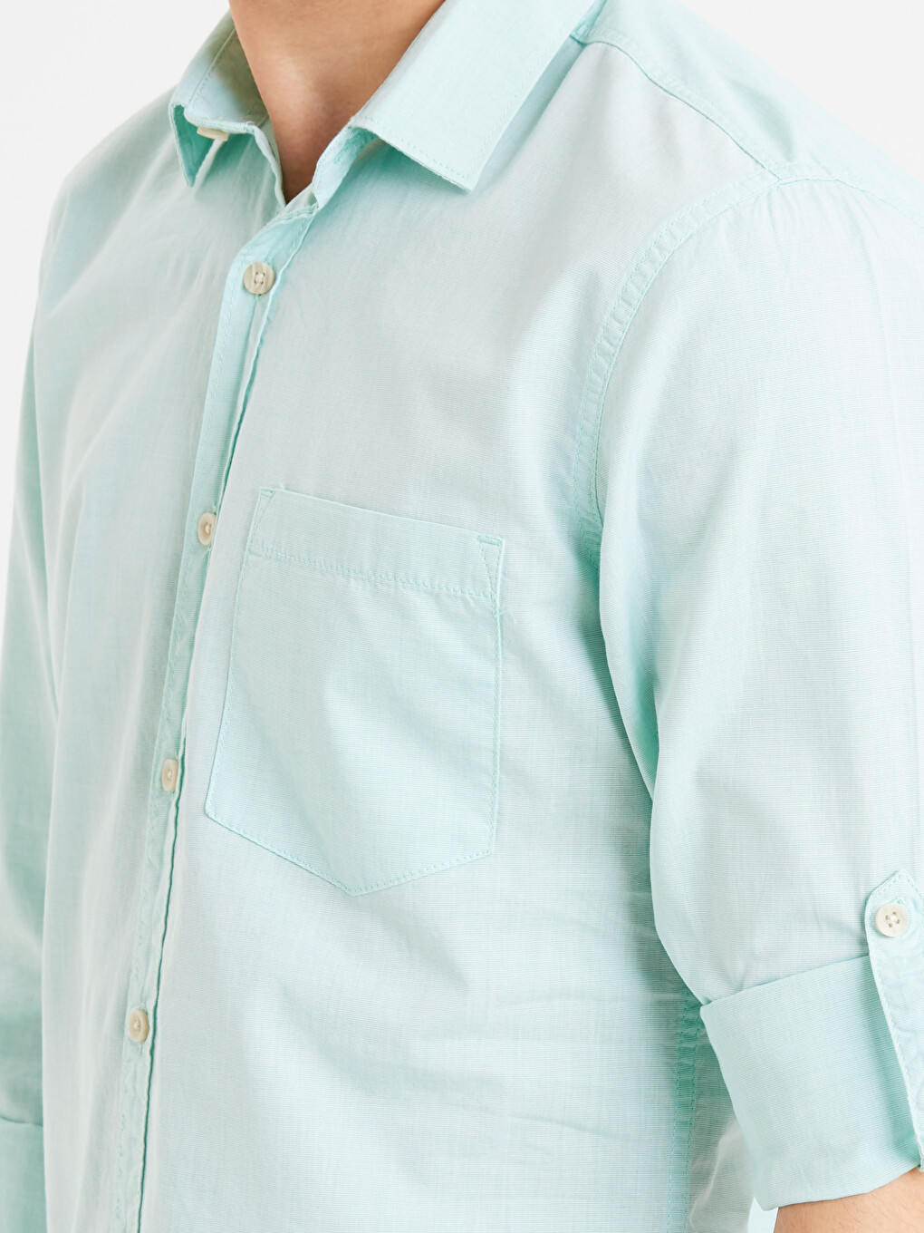 Man Green Shirt-3