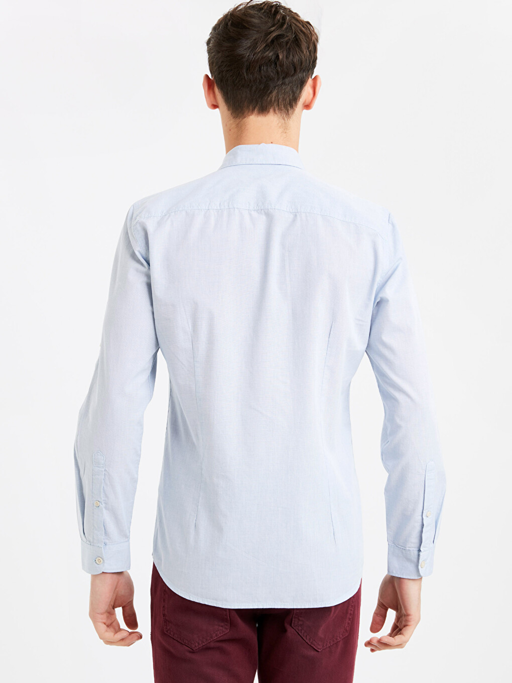 Man Blue Shirt-1