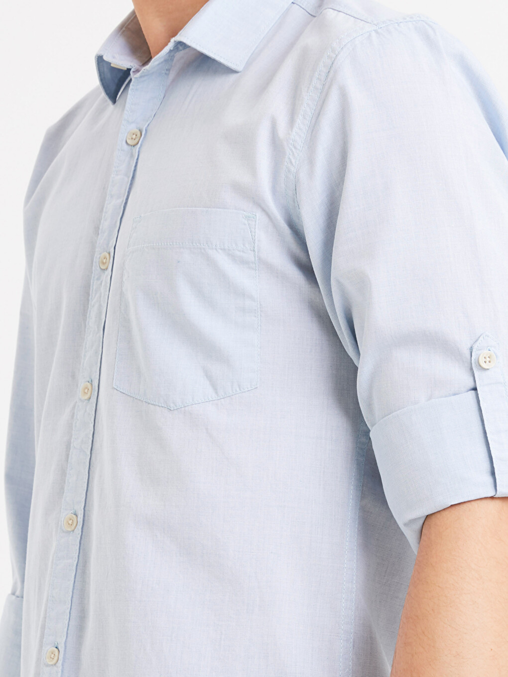Man Blue Shirt-3