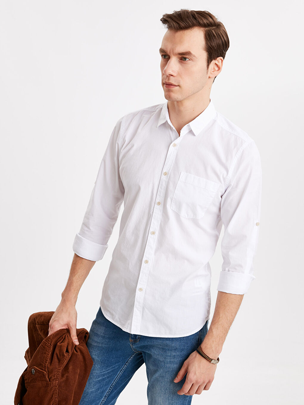 Чоловік БІЛИЙ Сорочка