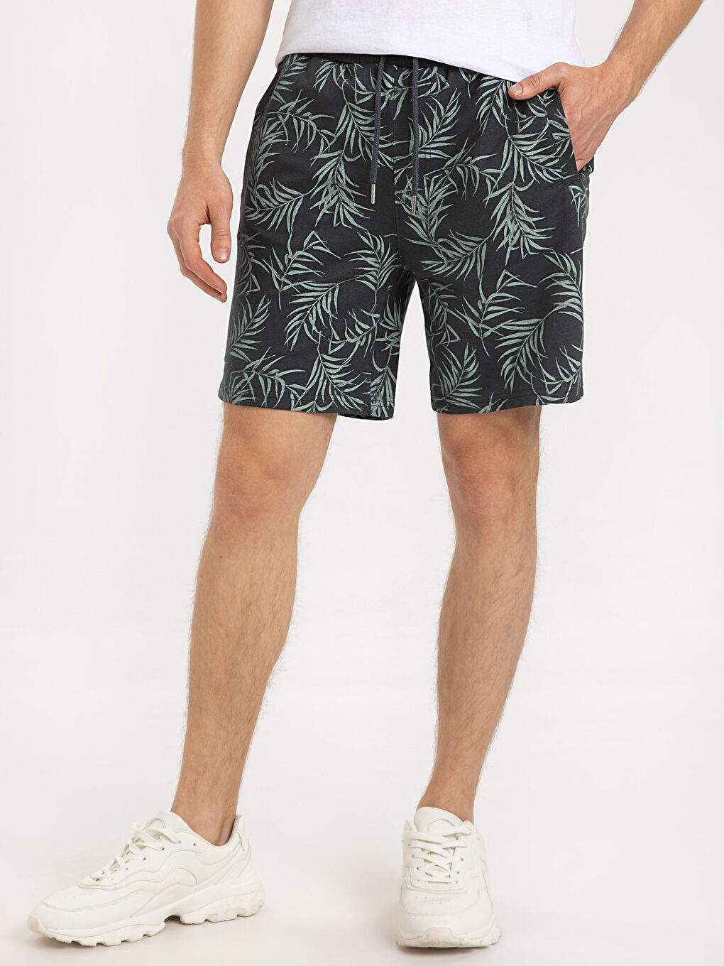 Antrasit Erkek Şort-1