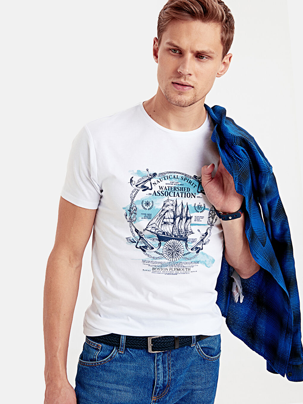 Optik Beyaz Tişört