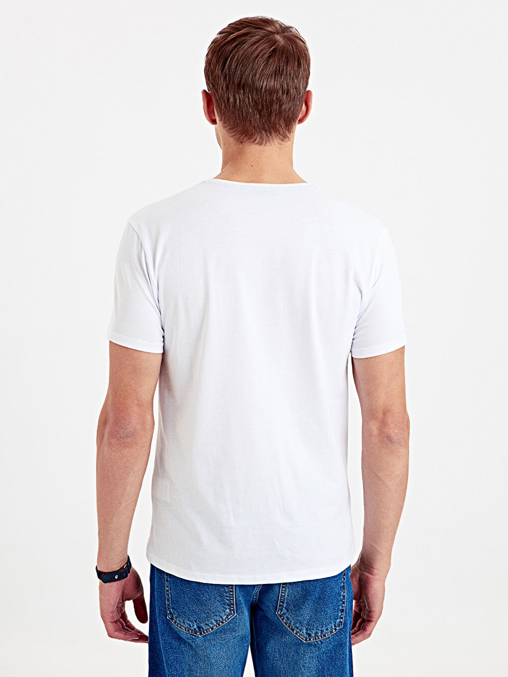 Optik Beyaz Tişört-1