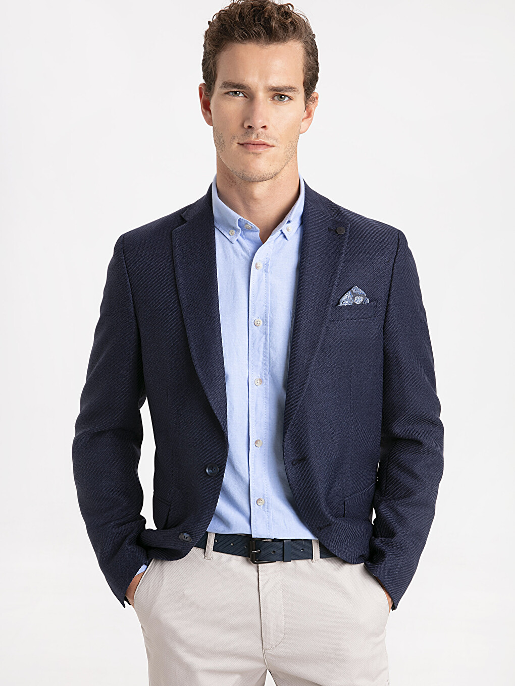 Sacou blazer Bleumarin Bărbat