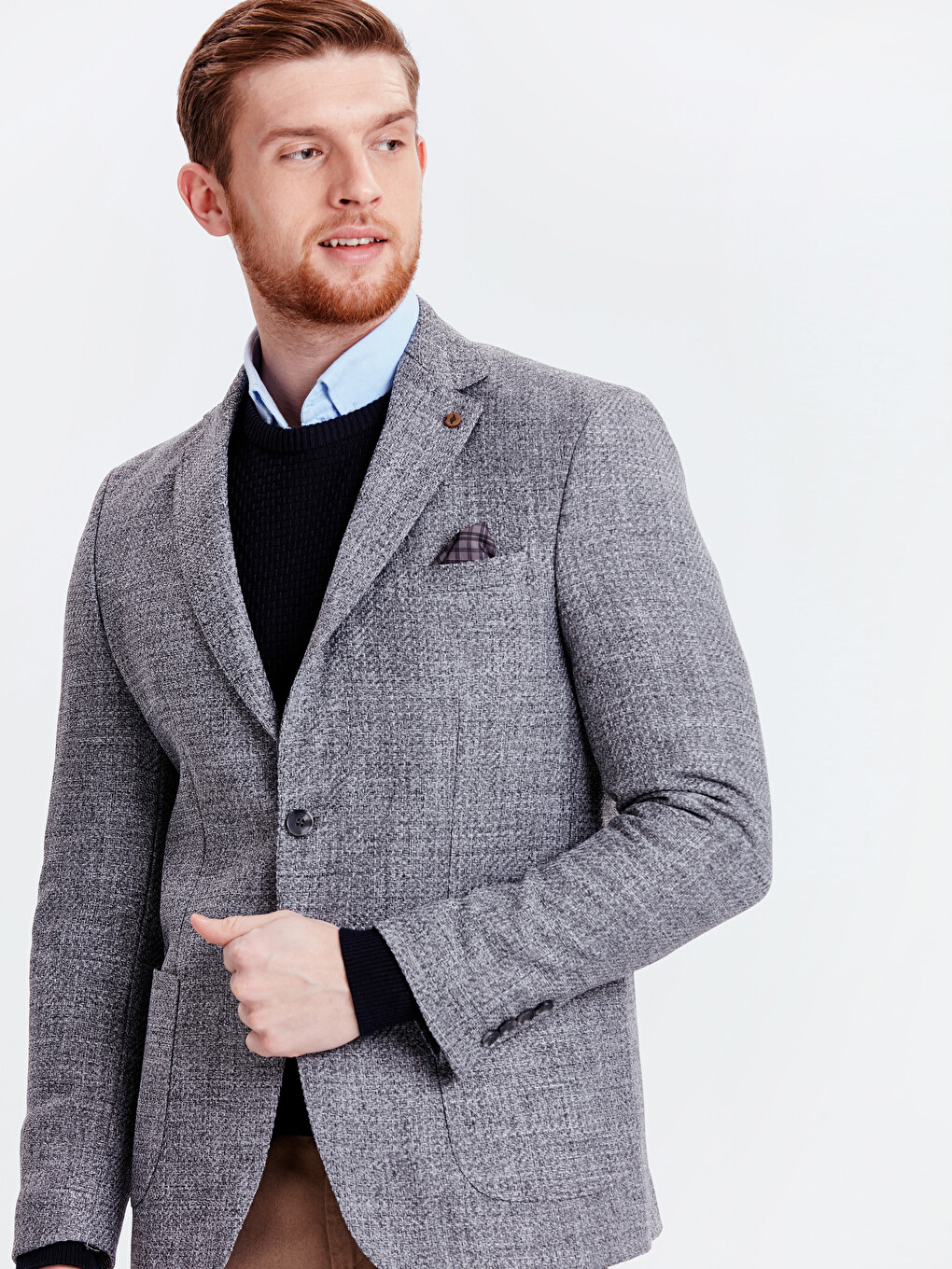 Sacou blazer Gri Bărbat