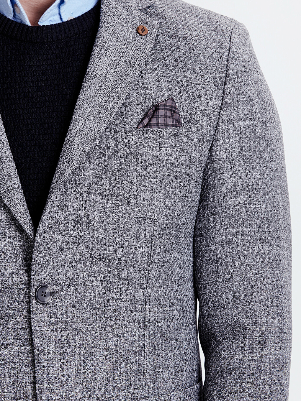 Sacou blazer Gri Bărbat-3
