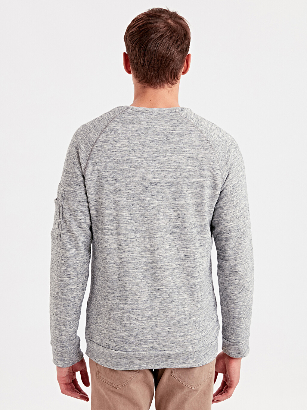 Man Grey Sweatshirt-1