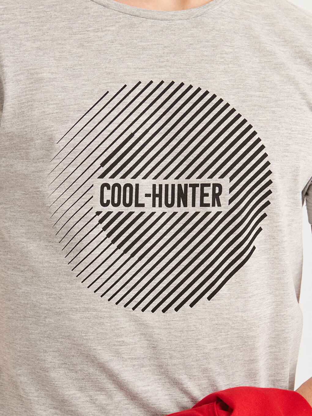 Футболка из джерси с круглым вырезом для мужчин-3