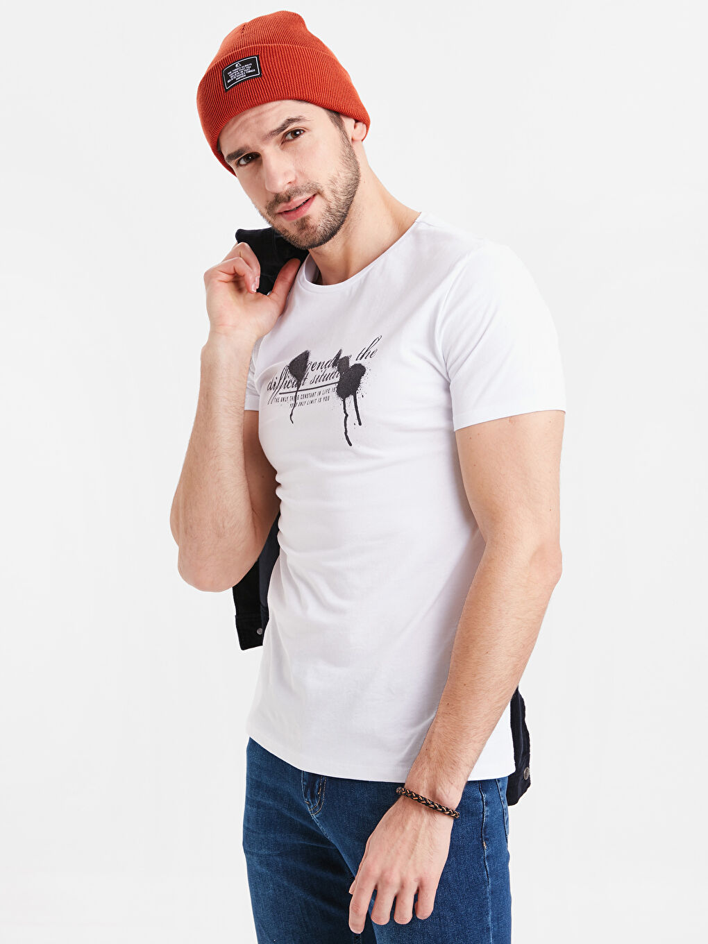 Чоловік БІЛИЙ Футболка