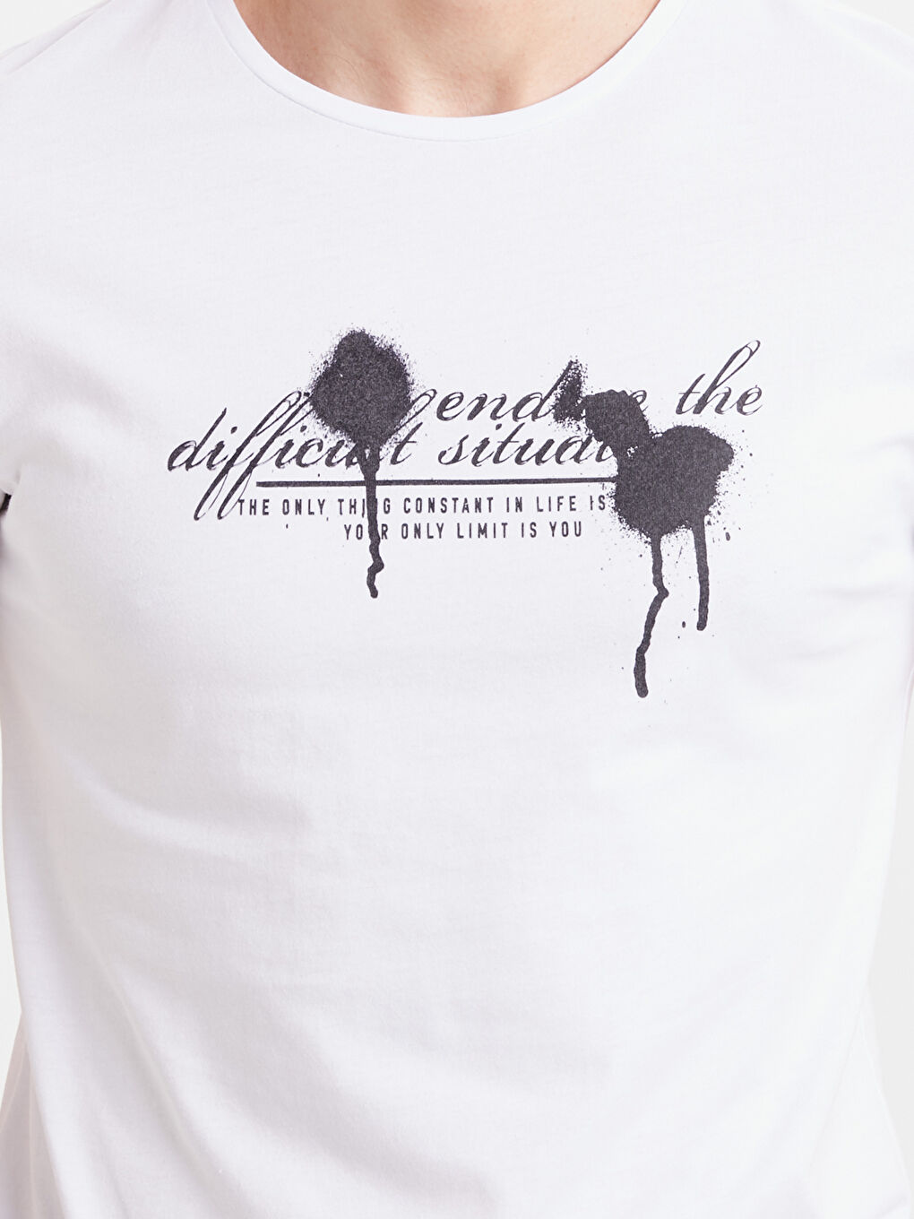 Чоловік БІЛИЙ Футболка-3