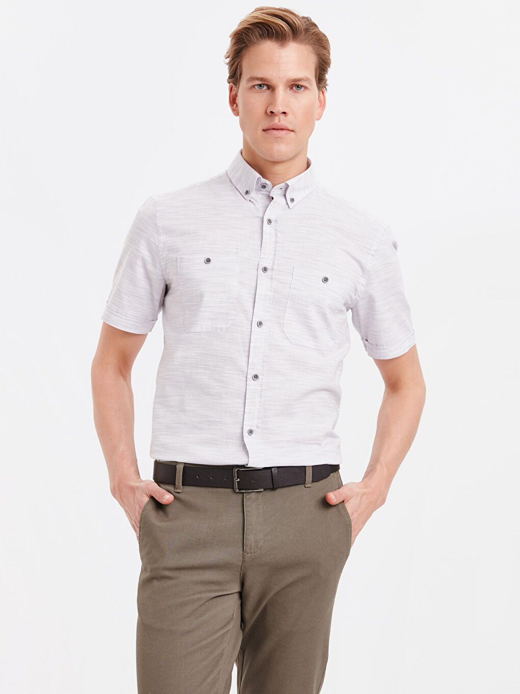 Muška košulja kratkih rukava - Ravan kroj