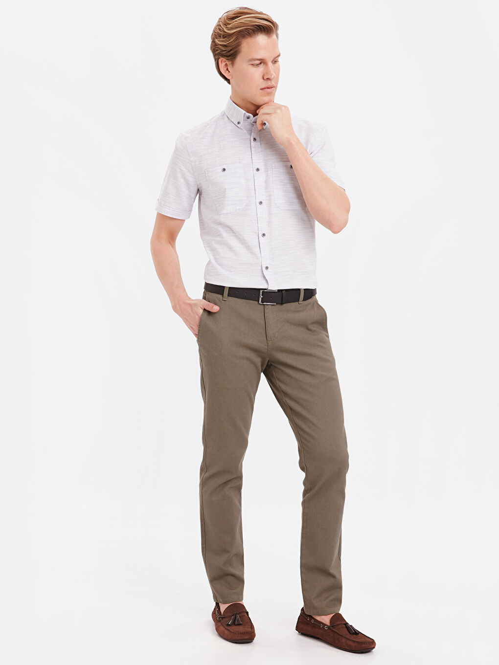 Muška košulja kratkih rukava - Ravan kroj-2