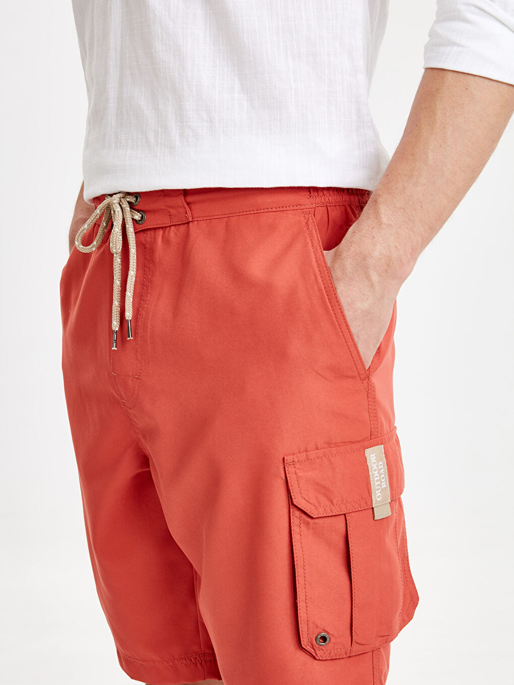 Knee-Length Swim Trunk-2