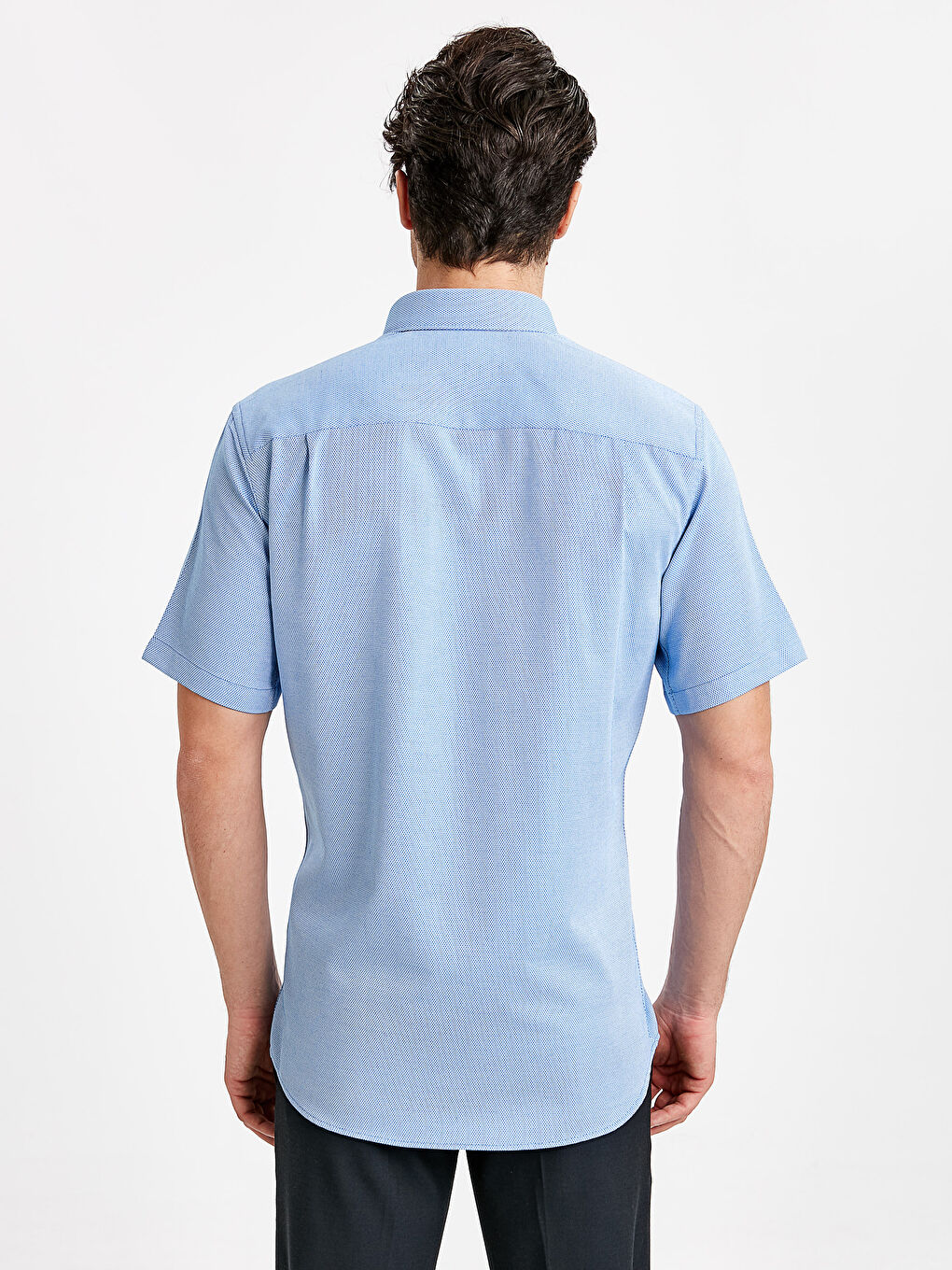 LCWAIKIKI Formal Man BLUE Shirt -9SH228Z8-CTS