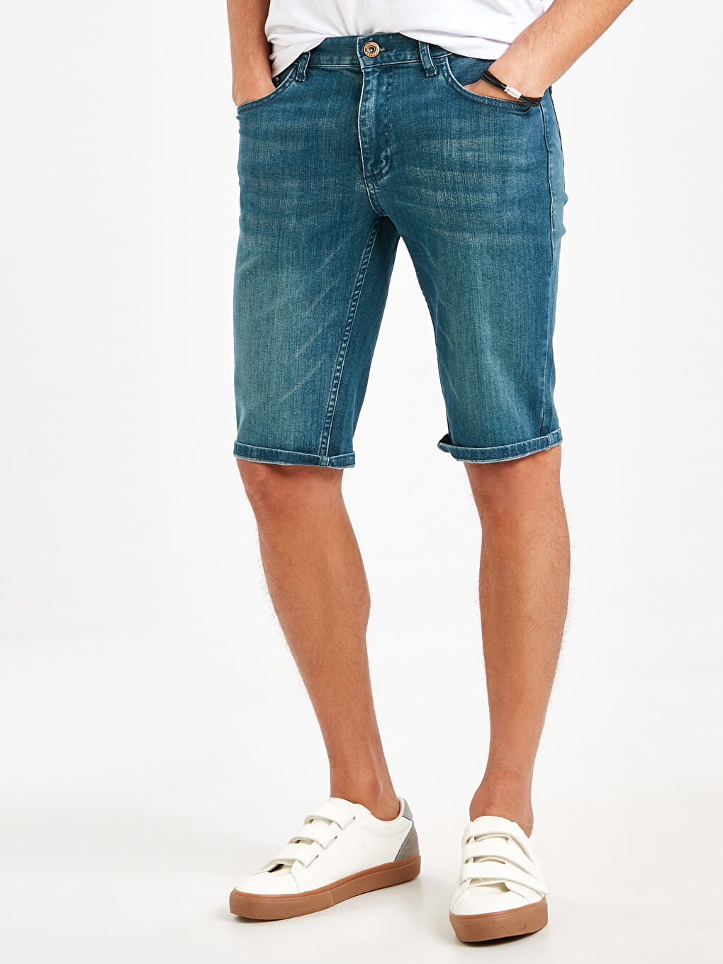 Men's Jean Shorts-1