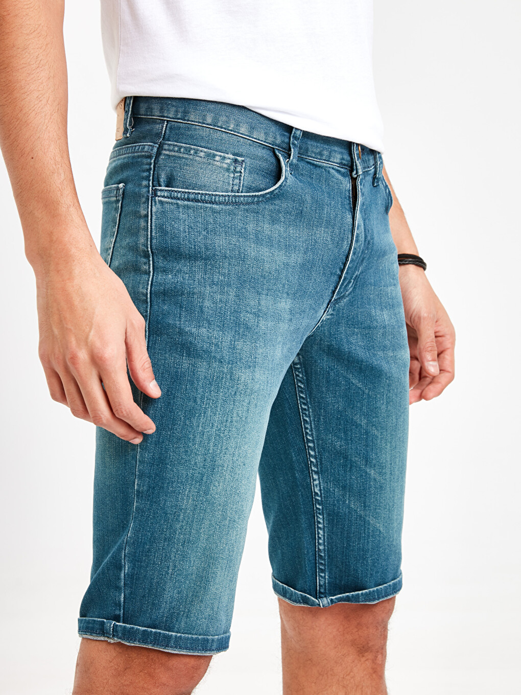 Men's Jean Shorts-3