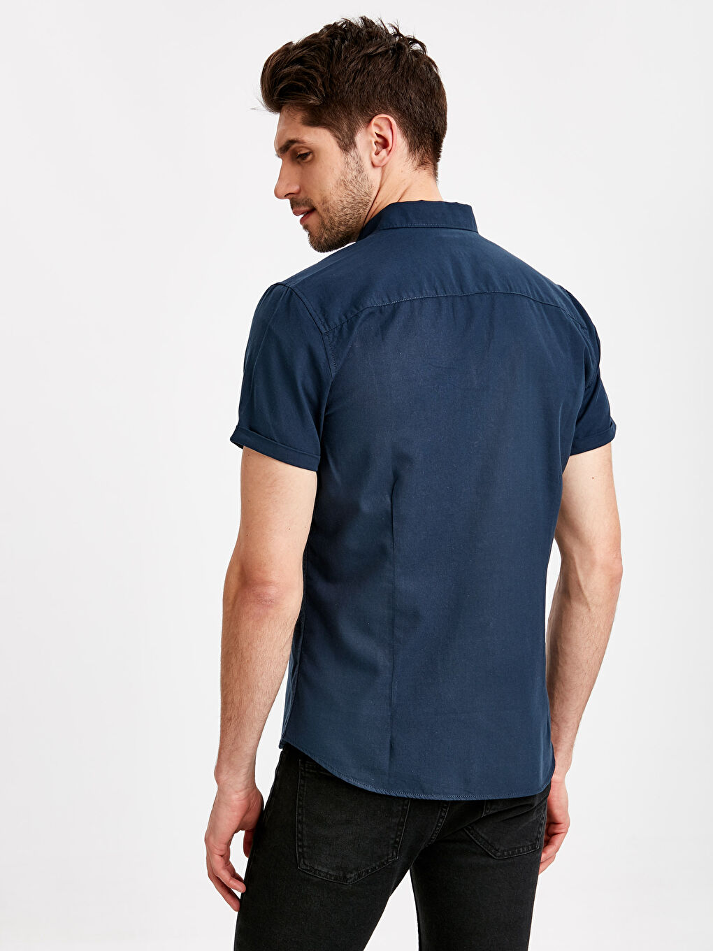 Man INDIGO Shirt-1