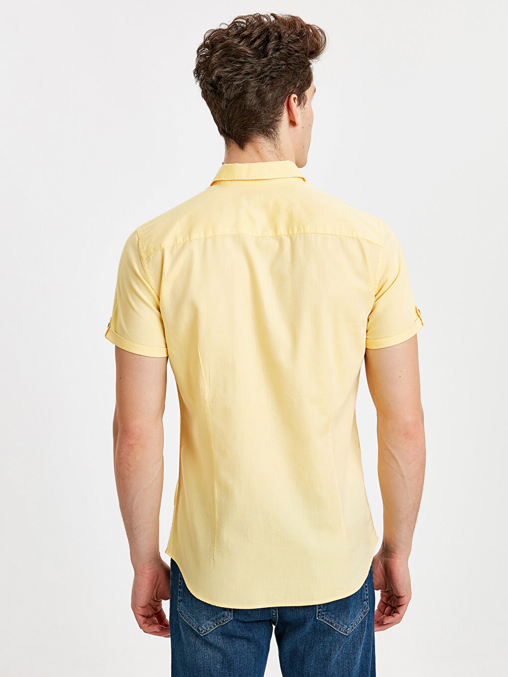 LC Waikiki Man YELLOW Shirt -9SH254Z8-CRK