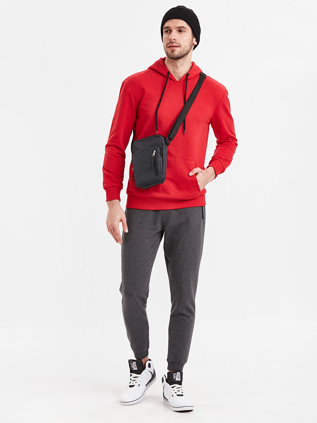 بنطال رياضي رمادى مختلف الدرجات رجال