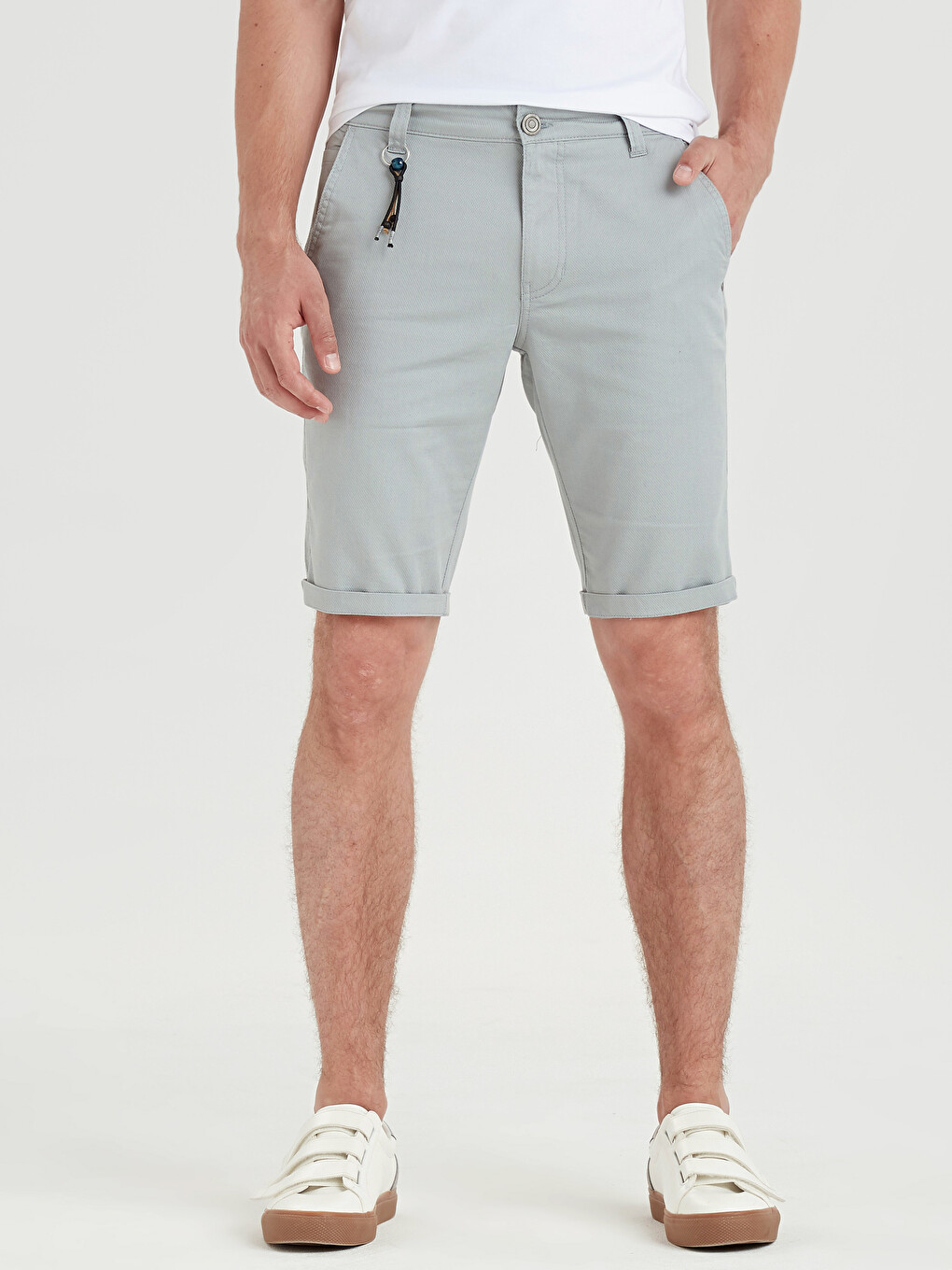 Man Green Shorts-1